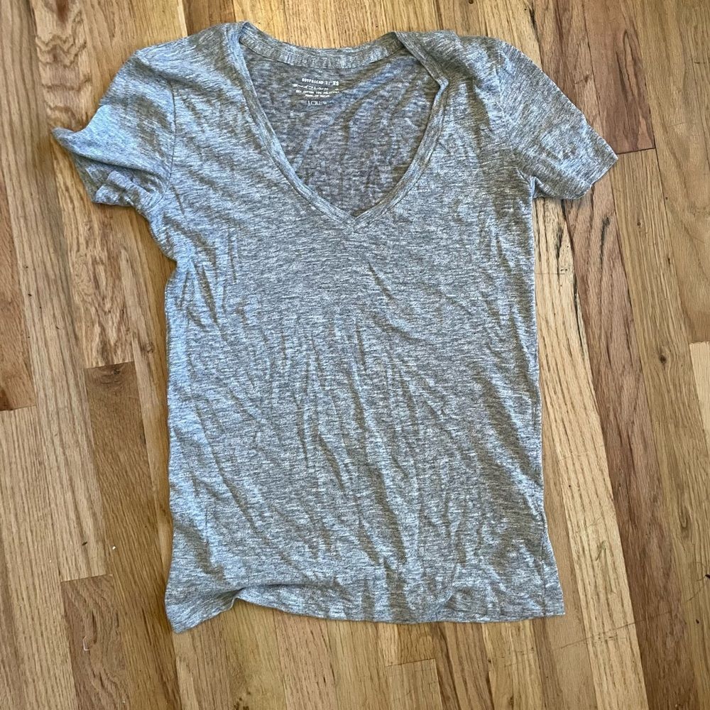 J. Crew V-Neck Boyfriend Tee